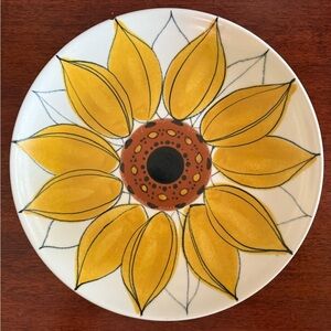 Arabia Finland Sun Rose/Sunflower 12 3/8" Platter  ~ Hilkka Liisa Ahola